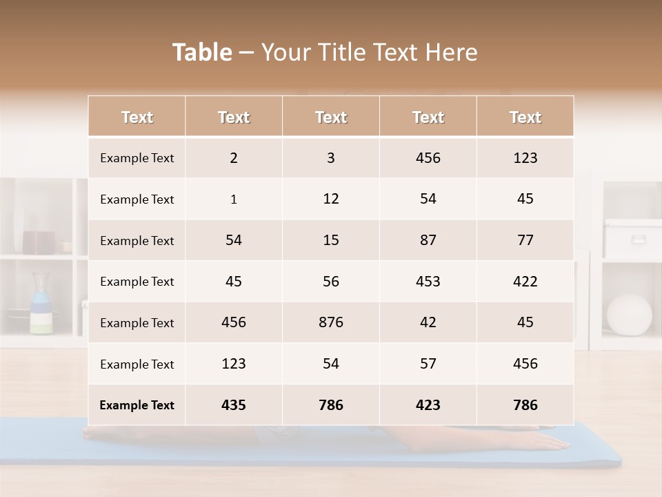 Girl Internet Physical PowerPoint Template