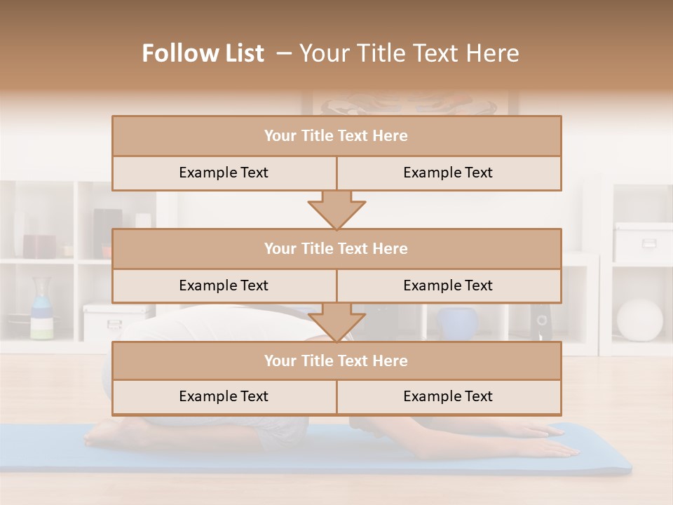 Girl Internet Physical PowerPoint Template