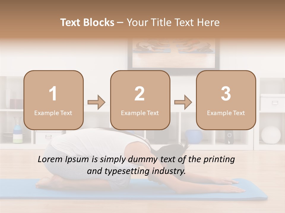 Girl Internet Physical PowerPoint Template