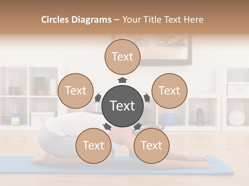 Girl Internet Physical PowerPoint Template