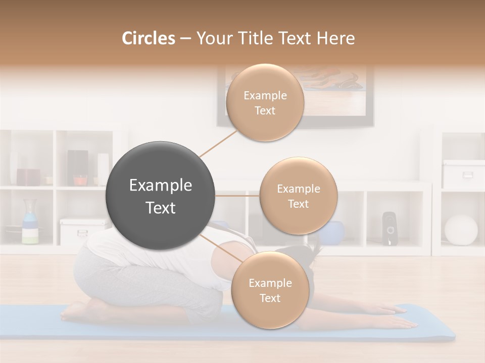 Girl Internet Physical PowerPoint Template