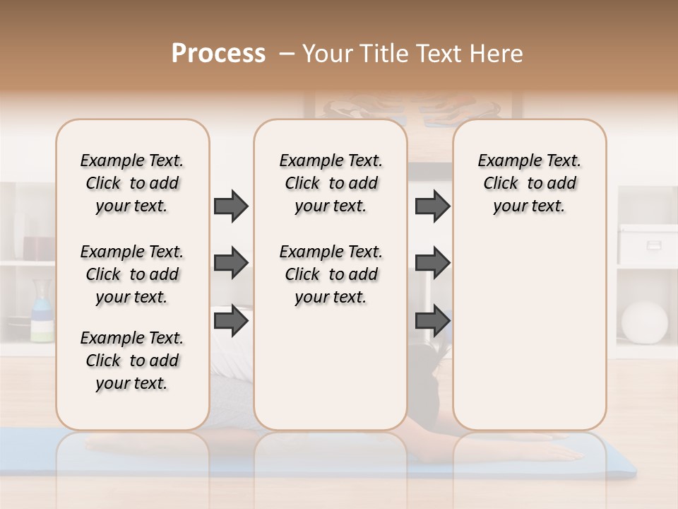 Girl Internet Physical PowerPoint Template