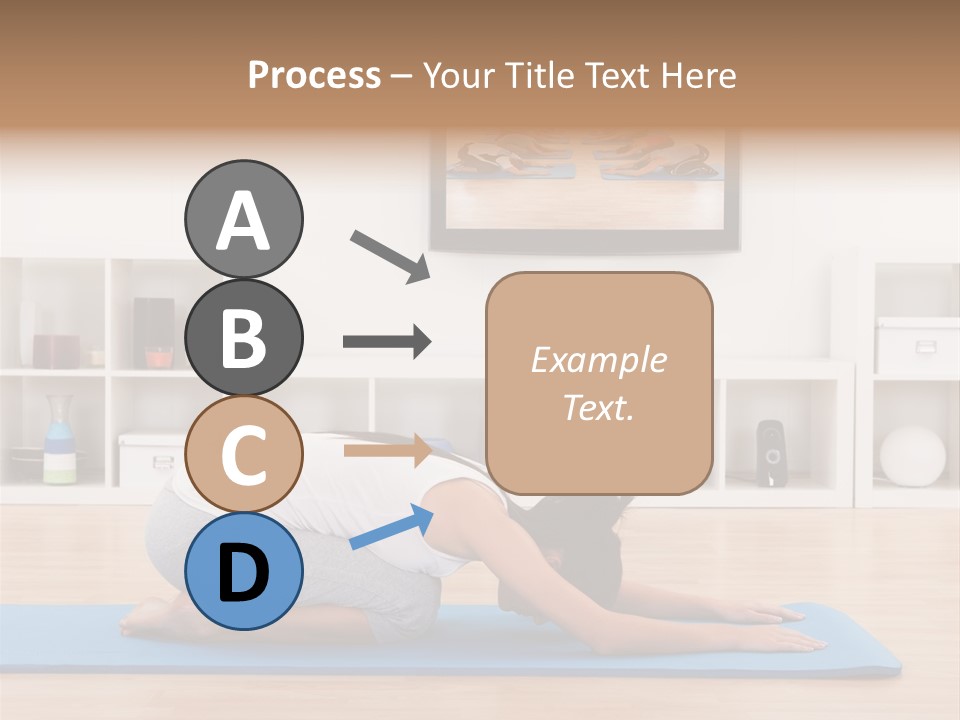 Girl Internet Physical PowerPoint Template