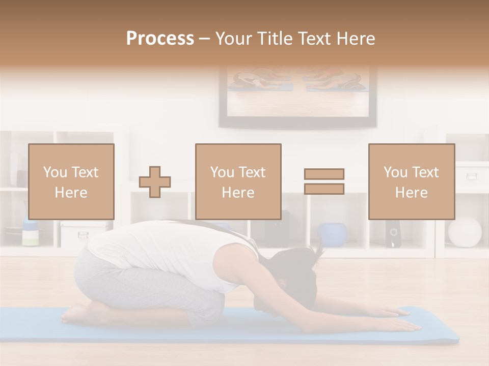 Girl Internet Physical PowerPoint Template