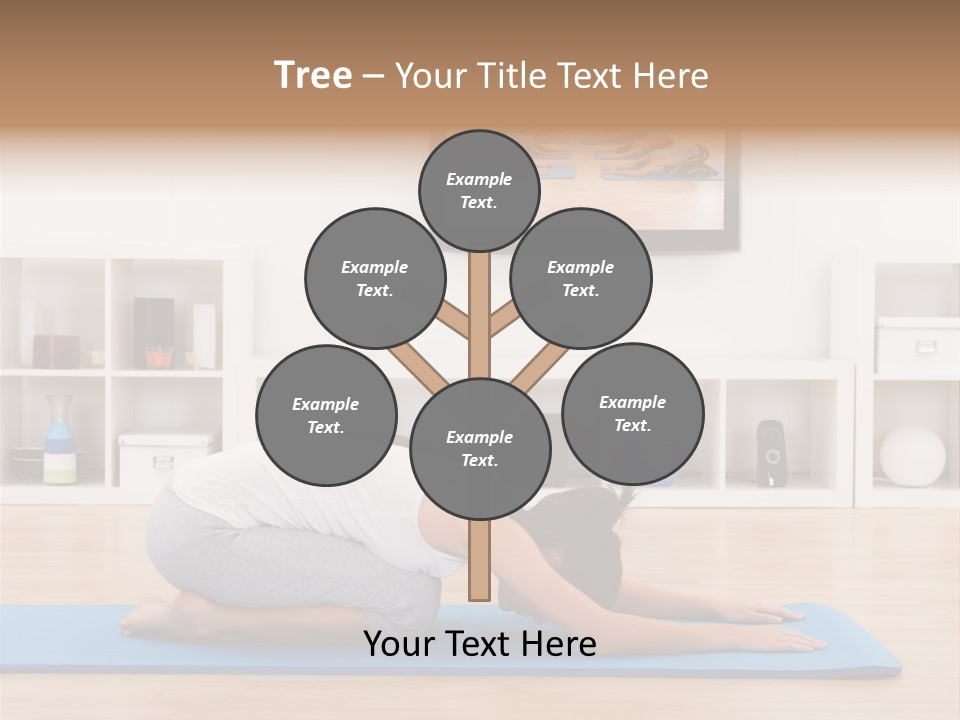 Girl Internet Physical PowerPoint Template