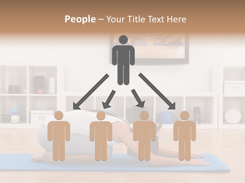 Girl Internet Physical PowerPoint Template