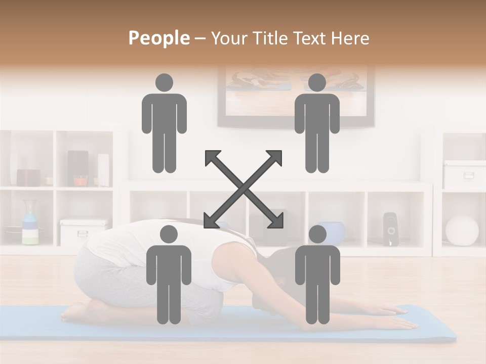 Girl Internet Physical PowerPoint Template