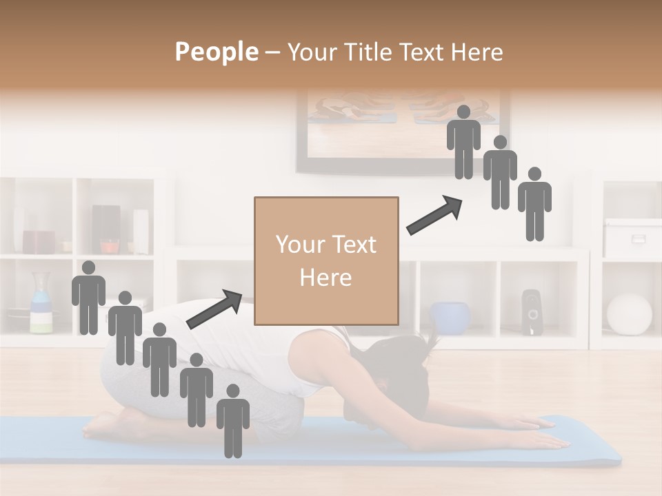 Girl Internet Physical PowerPoint Template