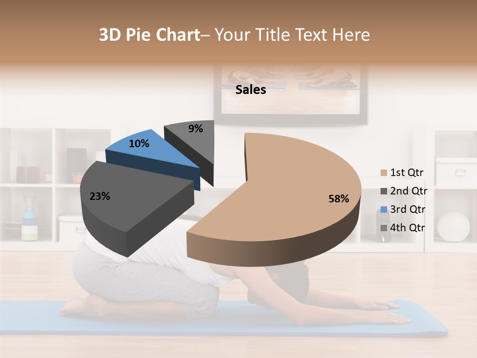 Girl Internet Physical PowerPoint Template