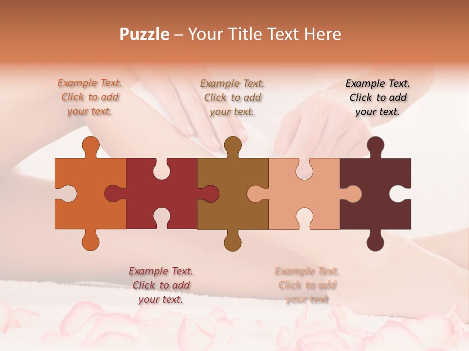 Removal Enjoyment Female PowerPoint Template