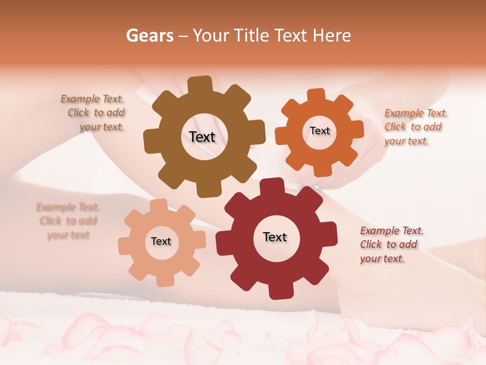 Removal Enjoyment Female PowerPoint Template