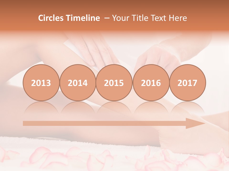 Removal Enjoyment Female PowerPoint Template