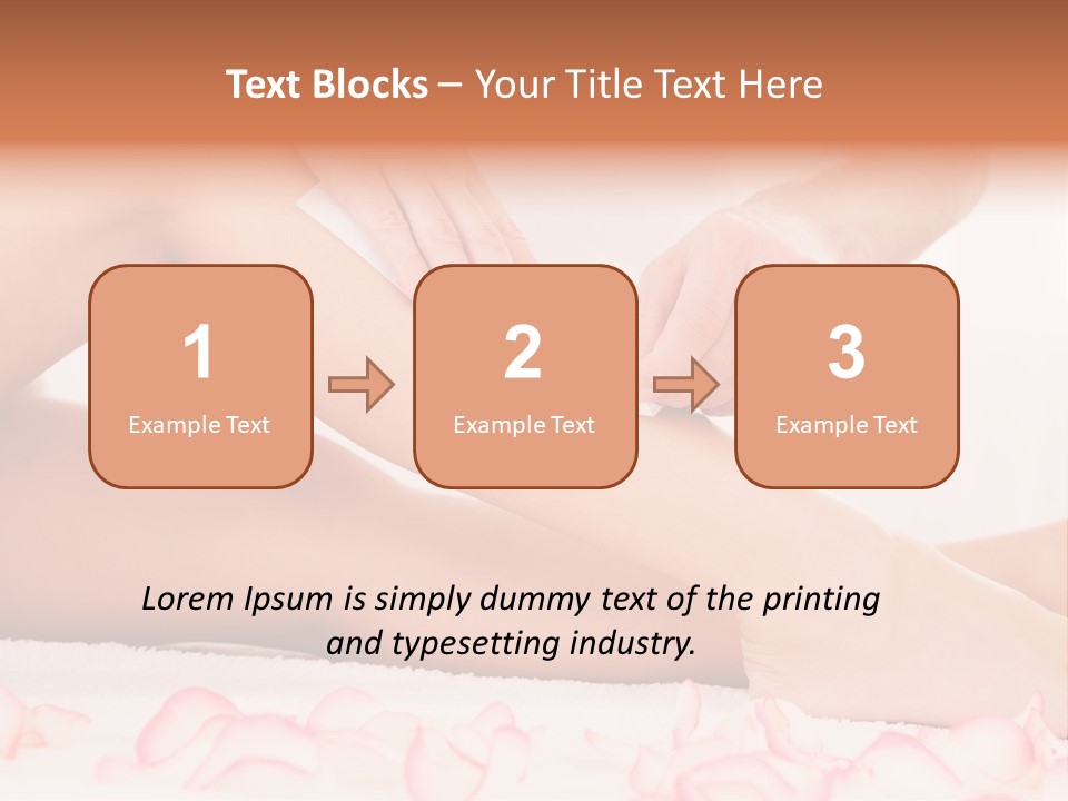 Removal Enjoyment Female PowerPoint Template