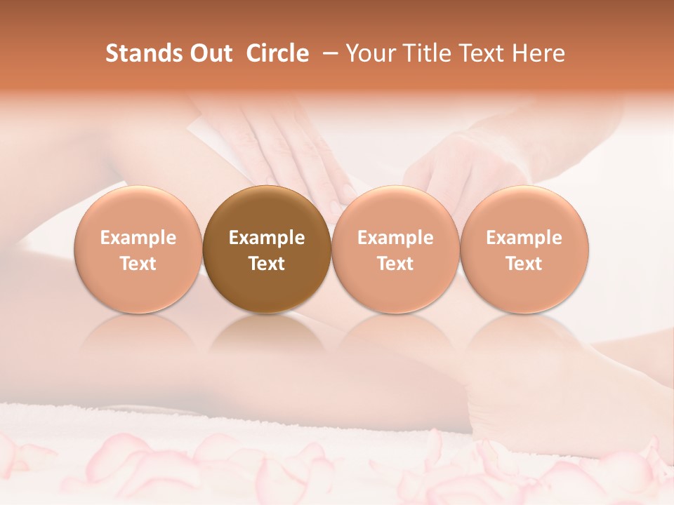 Removal Enjoyment Female PowerPoint Template
