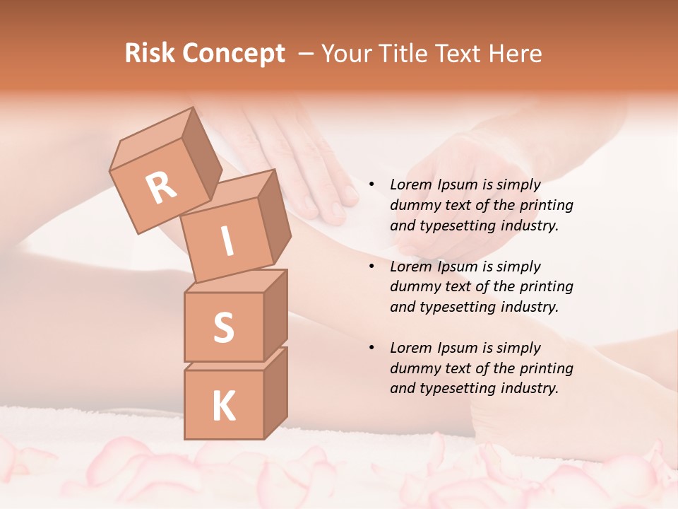 Removal Enjoyment Female PowerPoint Template