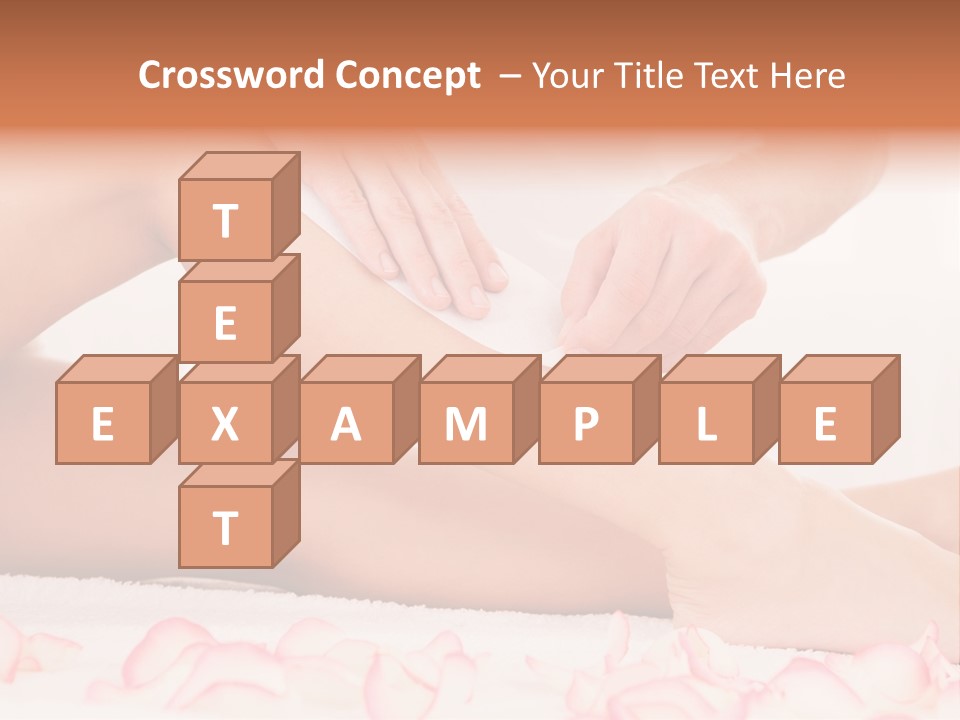 Removal Enjoyment Female PowerPoint Template