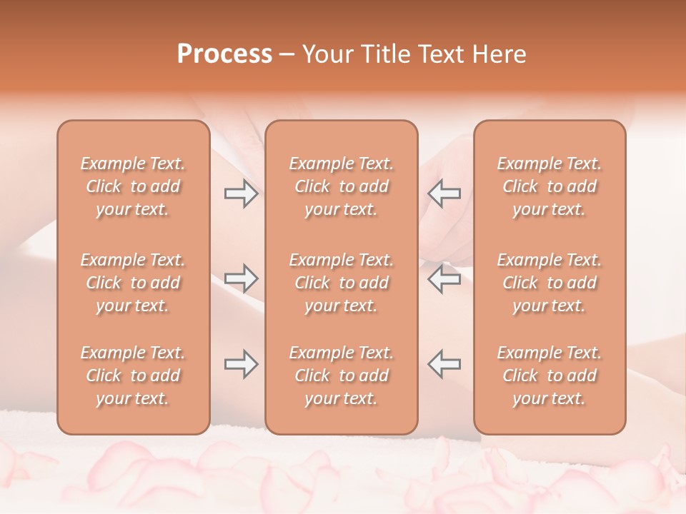 Removal Enjoyment Female PowerPoint Template