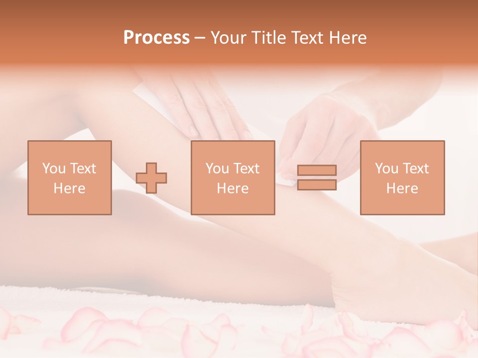 Removal Enjoyment Female PowerPoint Template