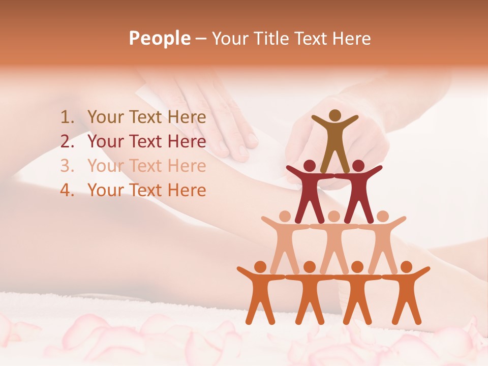 Removal Enjoyment Female PowerPoint Template