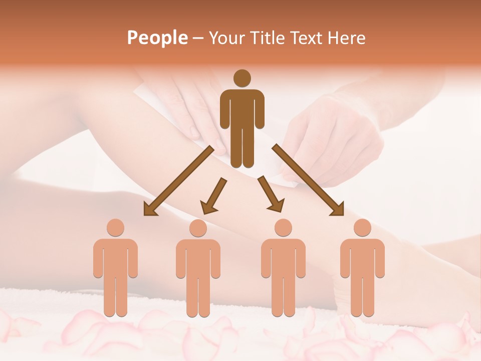 Removal Enjoyment Female PowerPoint Template