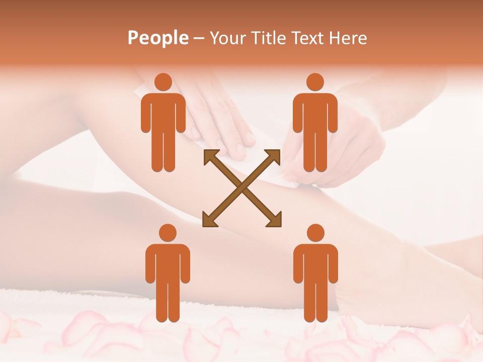 Removal Enjoyment Female PowerPoint Template