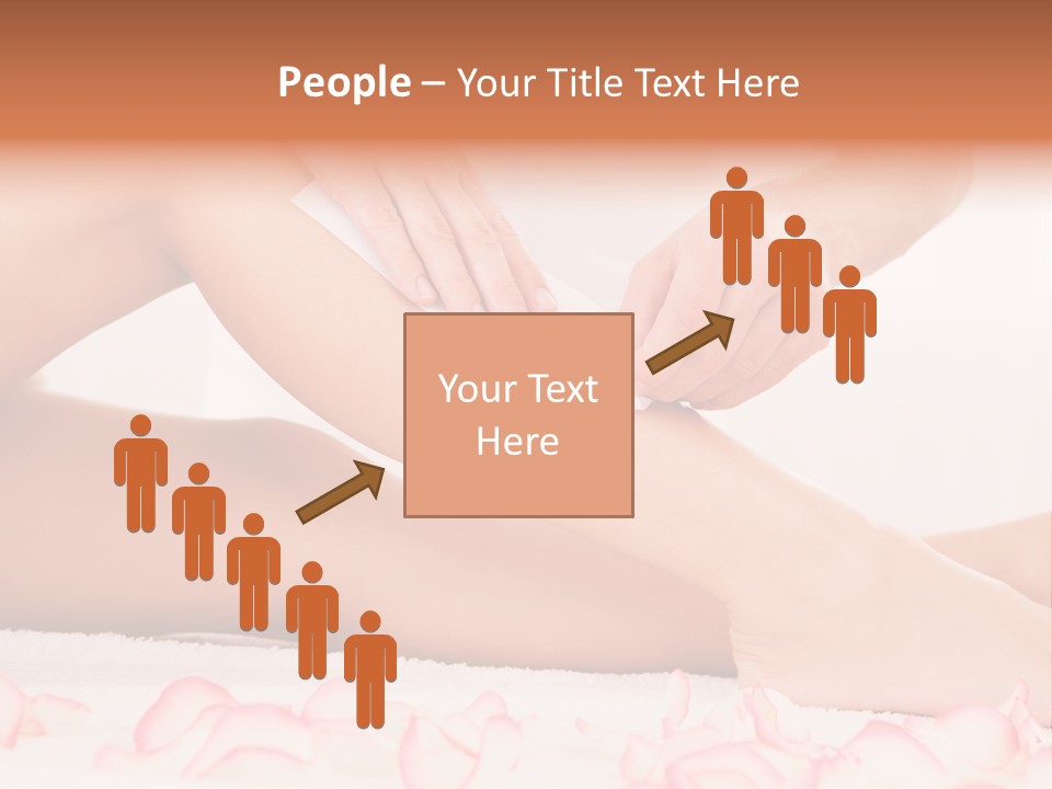 Removal Enjoyment Female PowerPoint Template