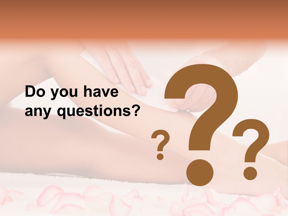 Removal Enjoyment Female PowerPoint Template