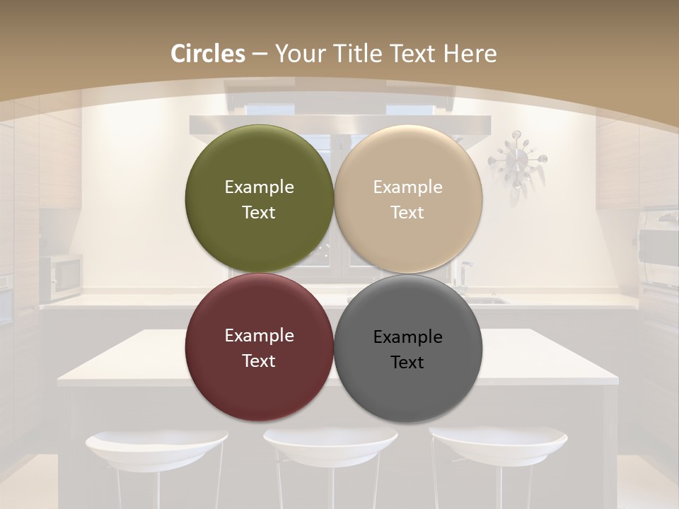 Kitchen View New PowerPoint Template