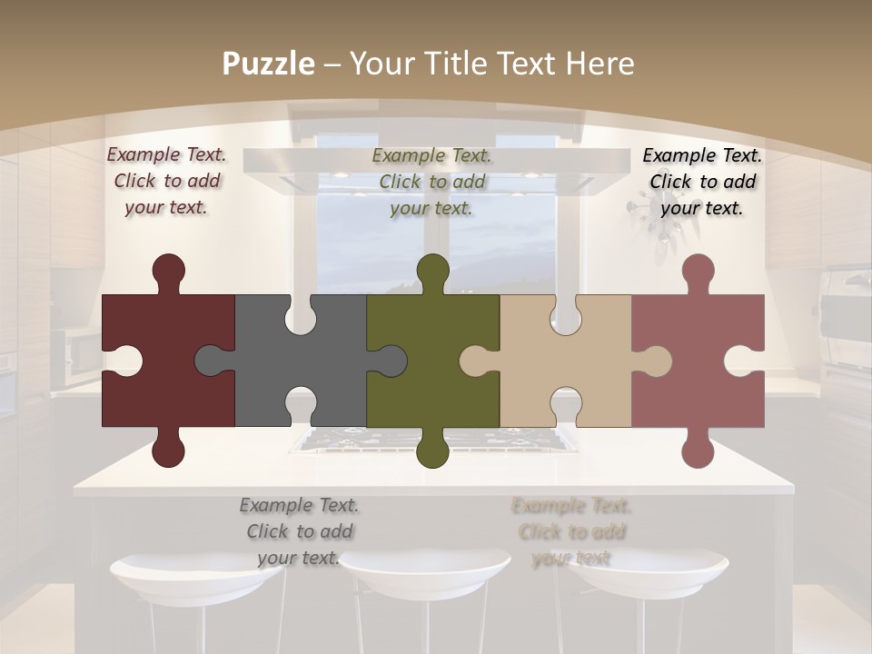 Kitchen View New PowerPoint Template