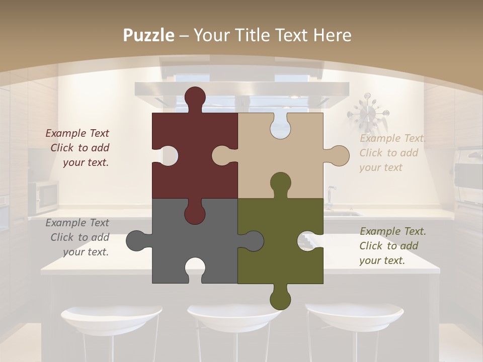 Kitchen View New PowerPoint Template