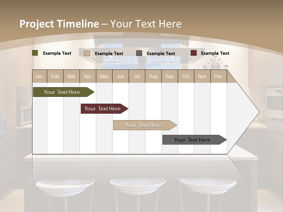 Kitchen View New PowerPoint Template