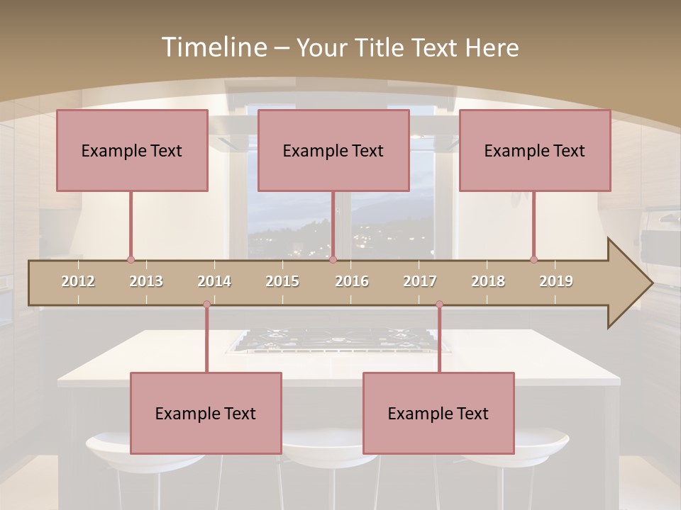 Kitchen View New PowerPoint Template