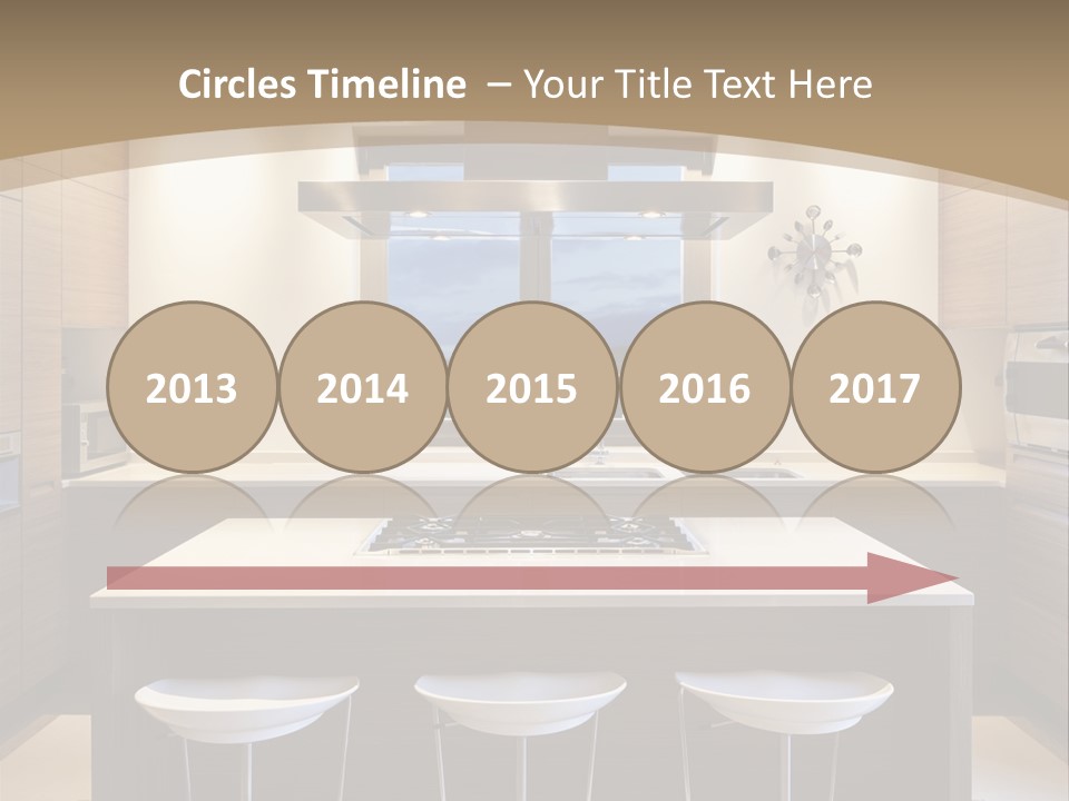 Kitchen View New PowerPoint Template