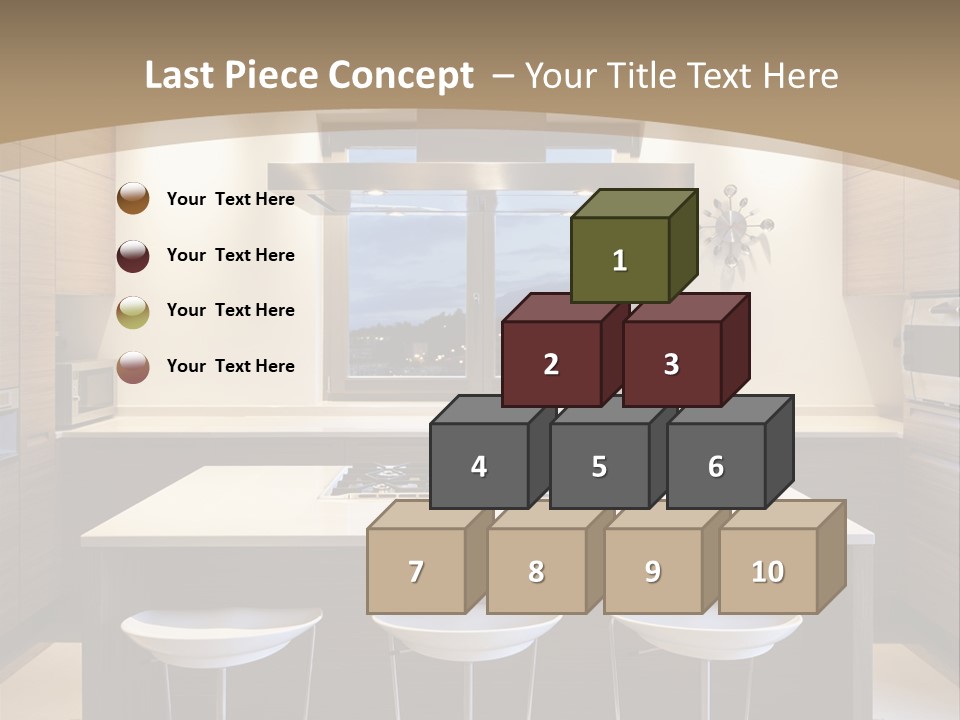 Kitchen View New PowerPoint Template