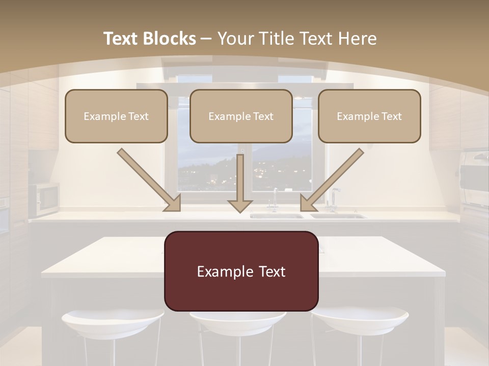 Kitchen View New PowerPoint Template