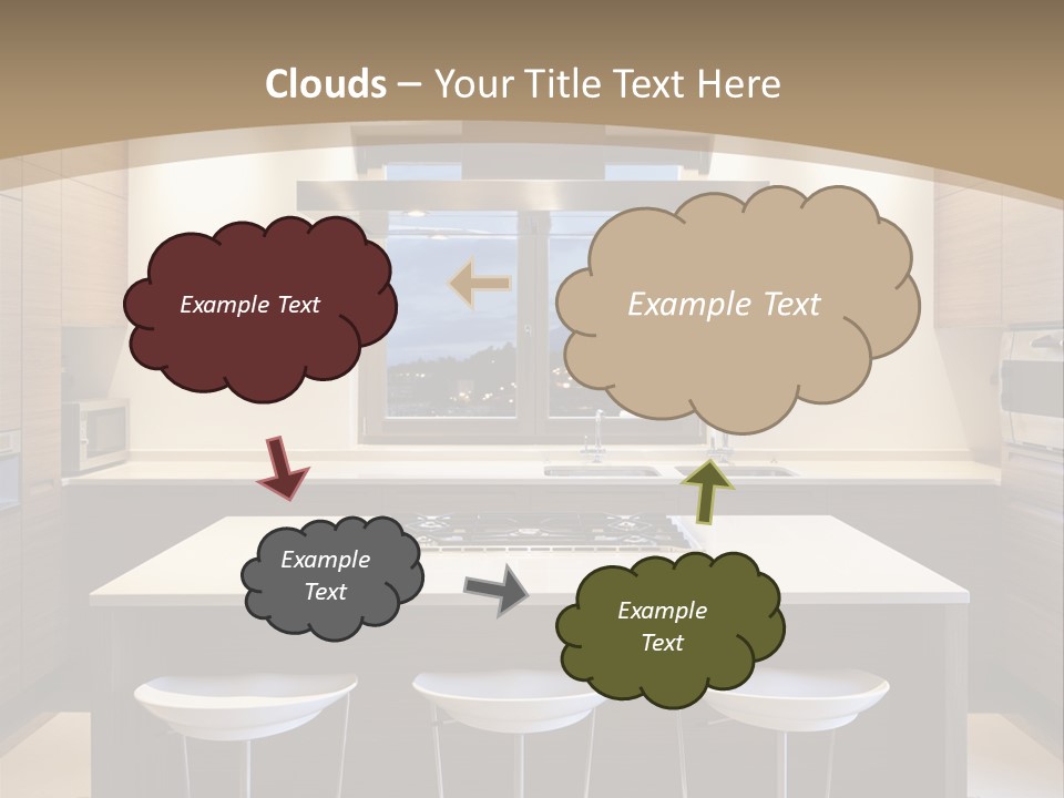 Kitchen View New PowerPoint Template