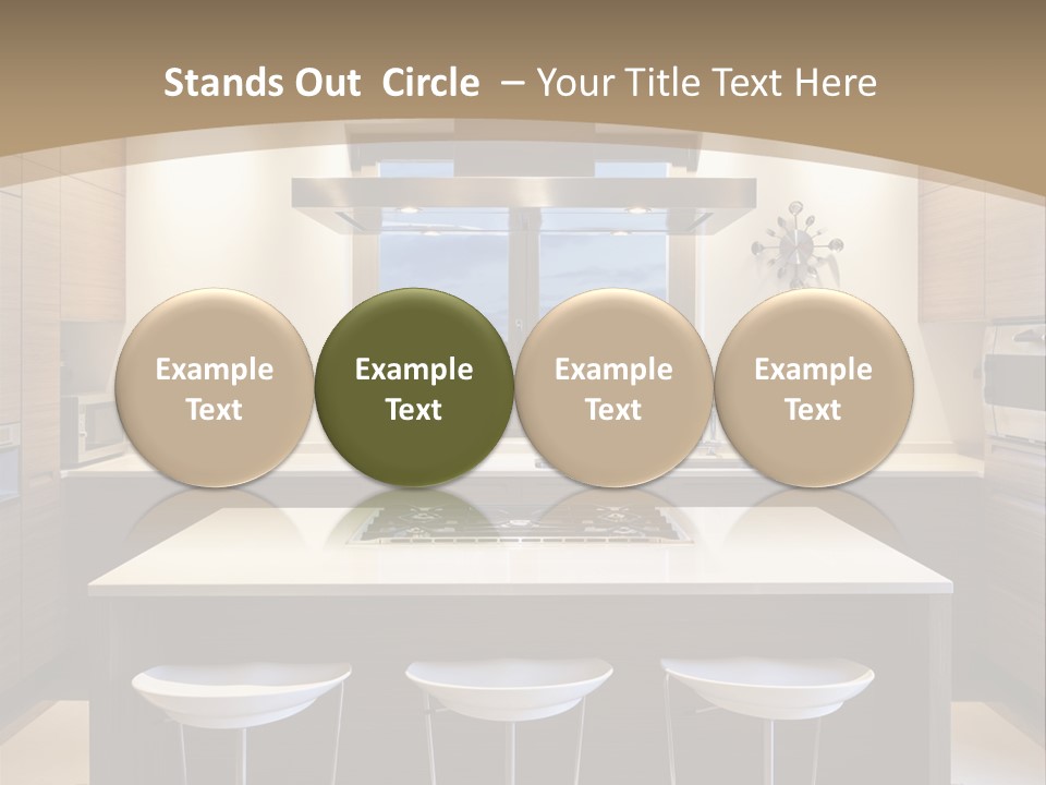 Kitchen View New PowerPoint Template