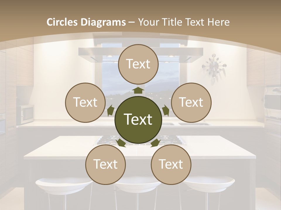 Kitchen View New PowerPoint Template