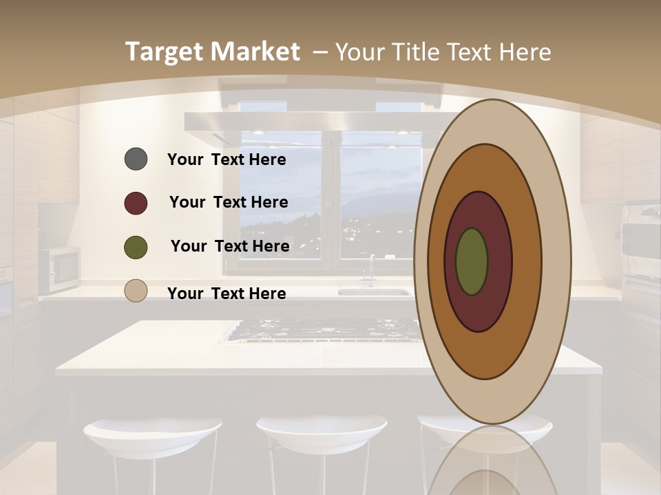 Kitchen View New PowerPoint Template