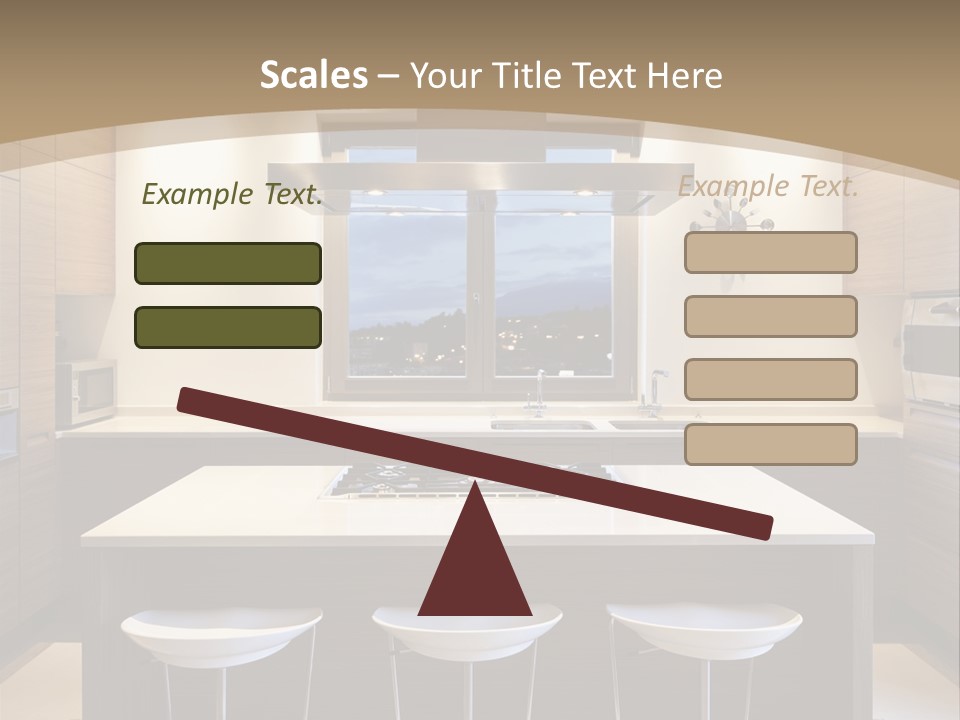 Kitchen View New PowerPoint Template
