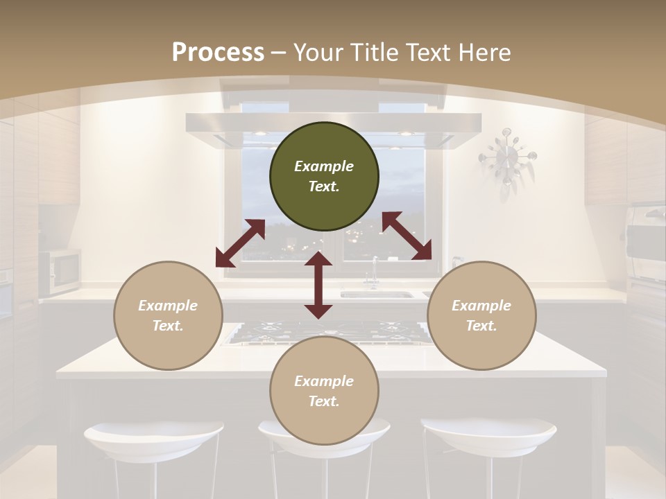 Kitchen View New PowerPoint Template