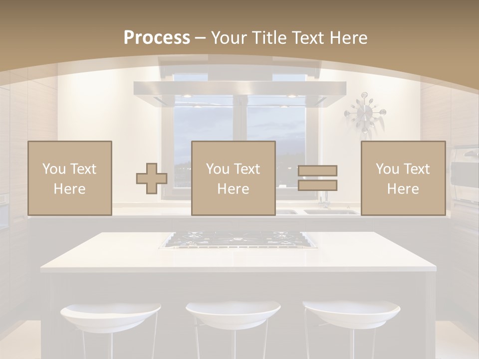 Kitchen View New PowerPoint Template