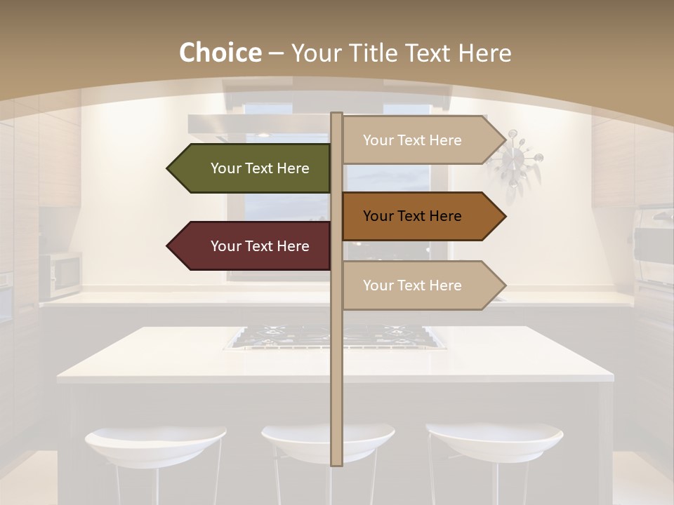 Kitchen View New PowerPoint Template