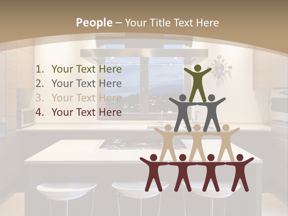 Kitchen View New PowerPoint Template