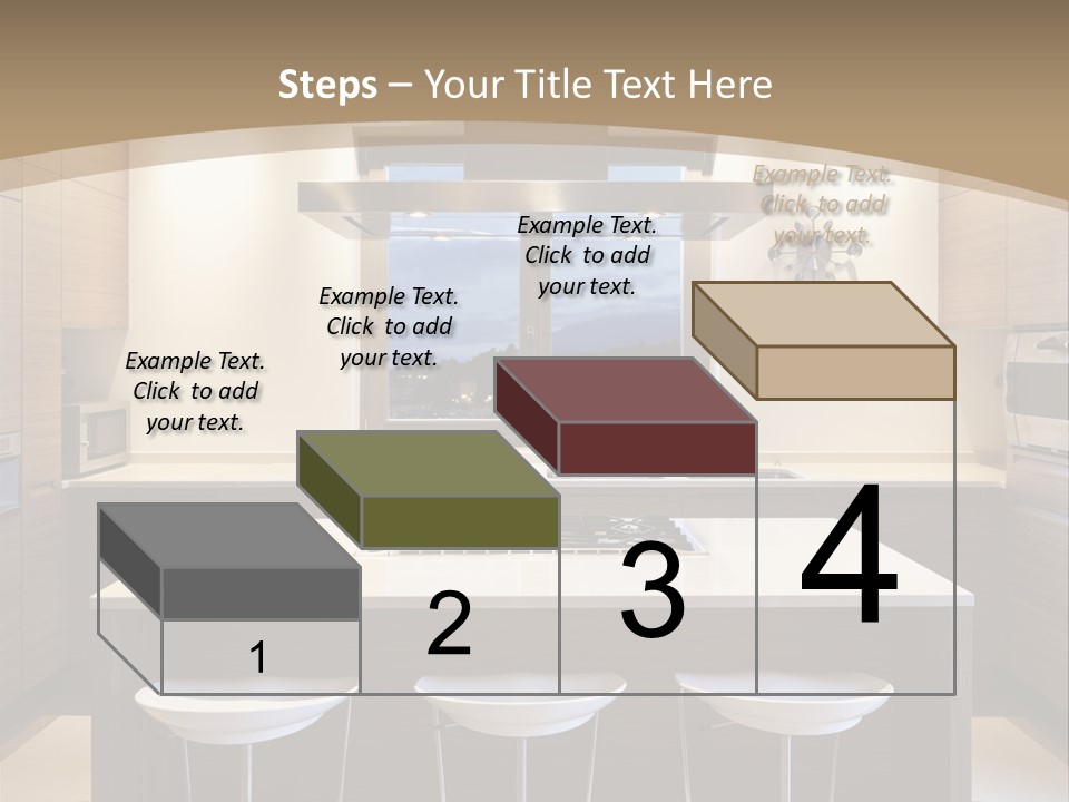 Kitchen View New PowerPoint Template