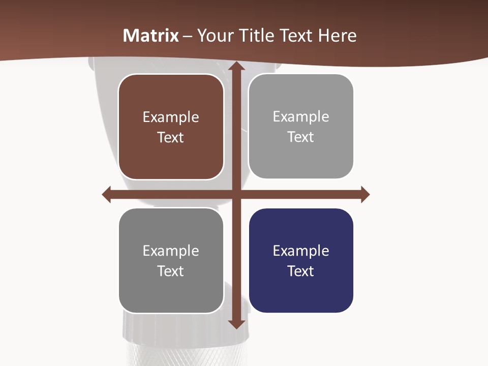 Exam Instrument White PowerPoint Template