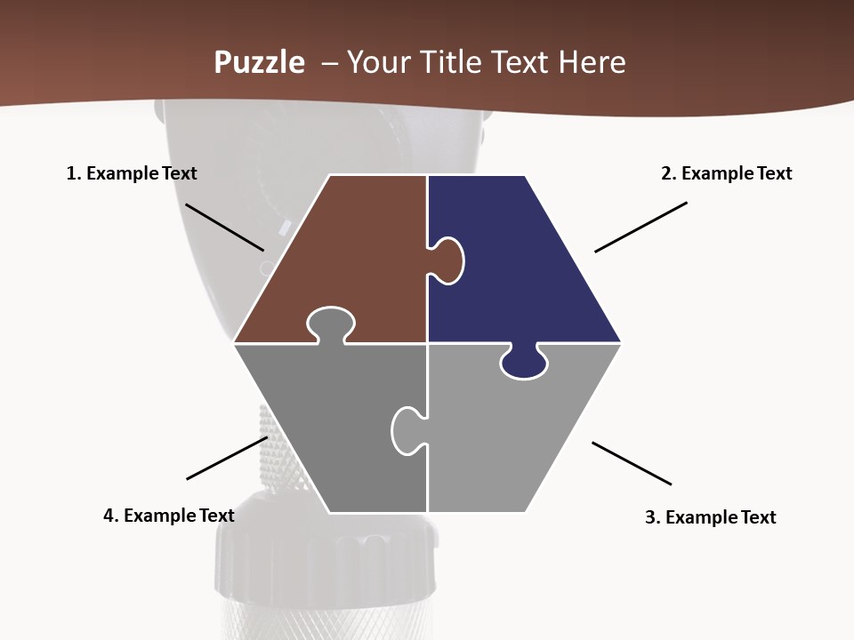 Exam Instrument White PowerPoint Template