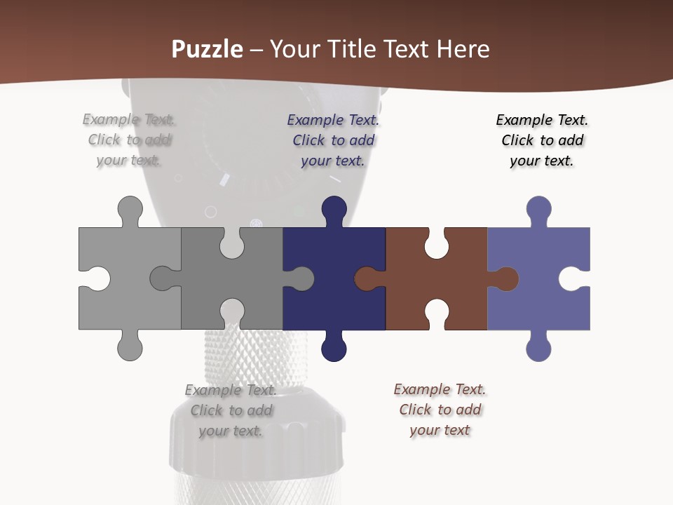 Exam Instrument White PowerPoint Template