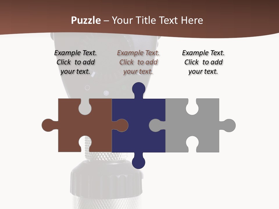 Exam Instrument White PowerPoint Template