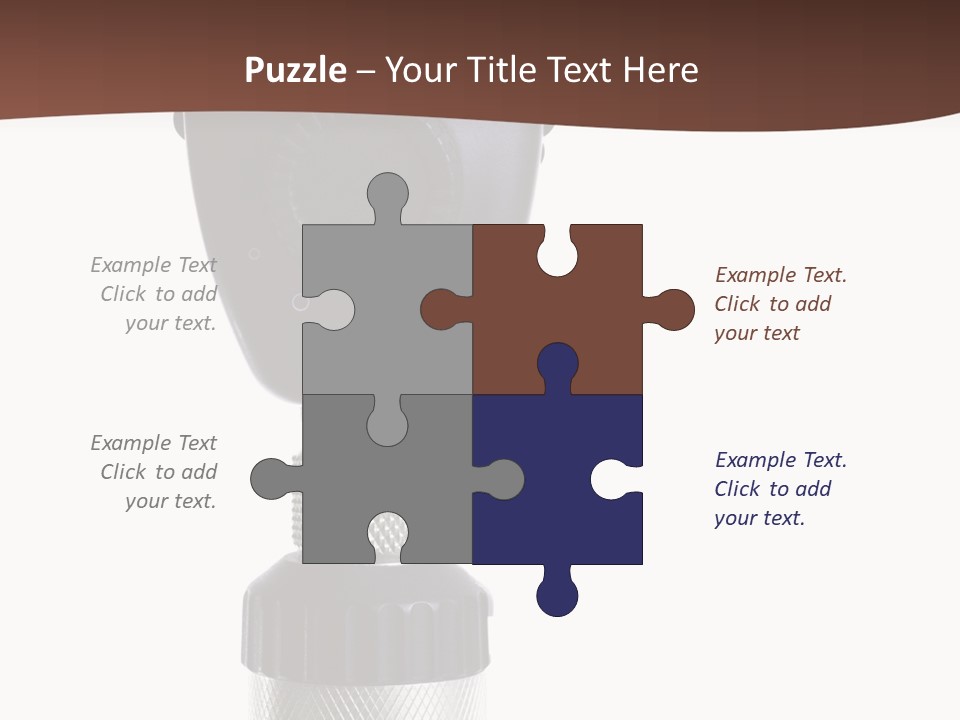 Exam Instrument White PowerPoint Template